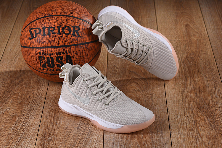 Nike LeBron Witness III Grey Gum Sole Shoes